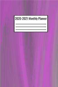 2020-2021 Monthly Planner