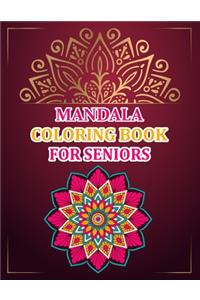 Mandala Coloring Book For Seniors