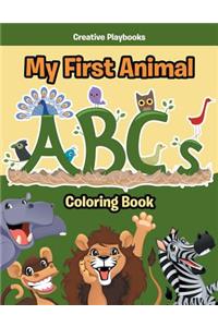 My First Animal ABCs Coloring Book