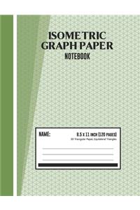 Isometric Graph Paper Notebook