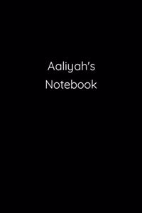 Aaliyah's Notebook