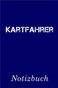 Kartfahrer Notizbuch