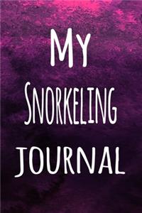 My Snorkeling Journal