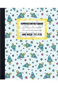 Rocket Composition Notebook