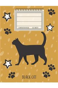 Black Cat Composition Notebook