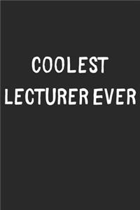 Coolest Lecturer Ever