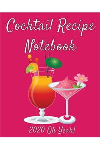 Cocktail Recipe Notebook