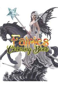 Fairies Coloring Book
