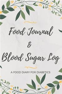 Food Journal & Blood Sugar Log a Food Diary for Diabetics