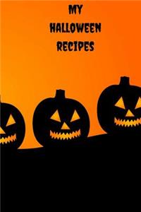 My Halloween Recipes