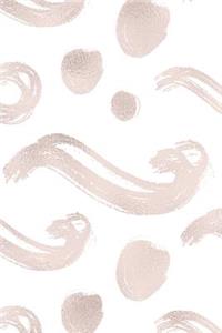 Cute Pattern Rose Gold Sketchbook 3