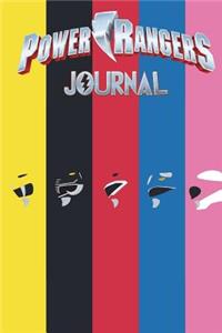 Power Rangers Journal: Over 100 Pages for You to Jot Down Notes, Strategies, and More!