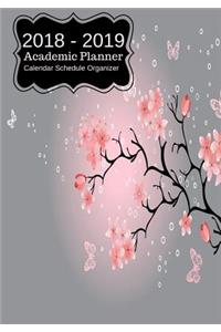 2018-2019 Academic Planner Calendar Schedule Organizer
