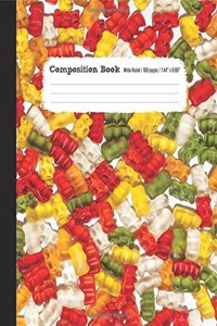 Composition Book Wide Ruled 100 pages (7.44 x 9.69)