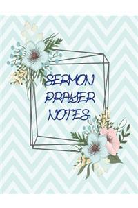 Sermon Prayer Notes