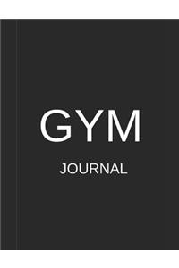Gym Notebook, Blank Lined Journal