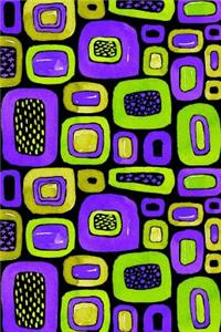 Journal Notebook Colorful Abstract Watercolor Pattern 4
