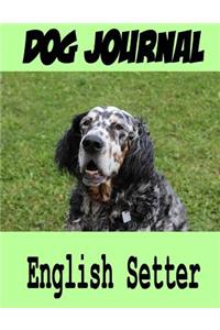 Dog Journal English Setter