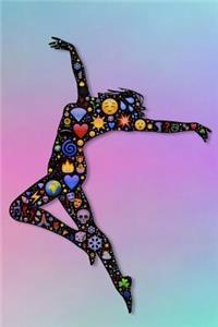 Journal: Dancer - Blank Sketch / Drawing Book / Notebook - 6 X 9 Paper - Unlined Journal - 100 Pages