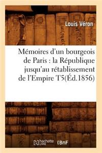 Mémoires d'un bourgeois de Paris