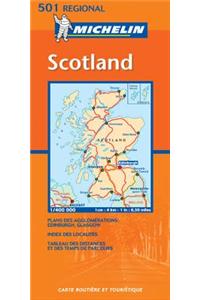 Michelin Scotland Map