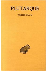 Plutarque, Oeuvres Morales
