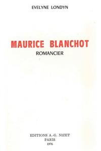 Maurice Blanchot Romancier