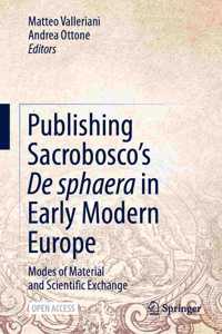 Publishing Sacrobosco's de Sphaera in Early Modern Europe