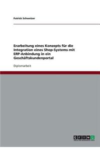Erarbeitung eines Konzepts für die Integration eines Shop-Systems mit ERP-Anbindung in ein Geschäftskundenportal