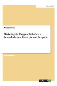 Marketing für Fluggesellschaften - Besonderheiten, Konzepte und Beispiele