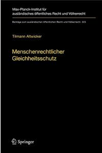 Menschenrechtlicher Gleichheitsschutz