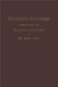 Mikroskopische Untersuchungen