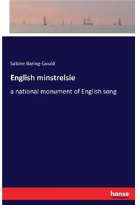 English minstrelsie