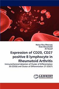Expression of CD20, CD27 positive B lymphocyte in Rheumatoid Arthritis
