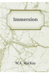 Immersion