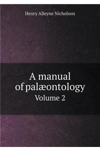 A manual of palæontology Volume 2