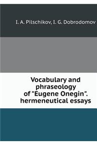 Vocabulary and Phraseology of 