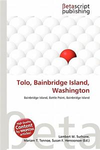 Tolo, Bainbridge Island, Washington
