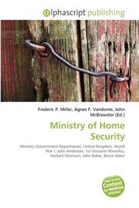 Ministry of Home Security