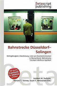Bahnstrecke D Sseldorf-Solingen