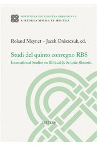 Studi del Quinto Convegno RBS