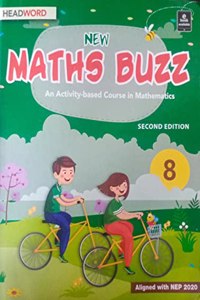 New Maths Buzz Class 8 By Dipali Sengupta Second Hand & Used Book (S)
