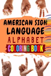 American Sign Language Alphabet Coloring Book