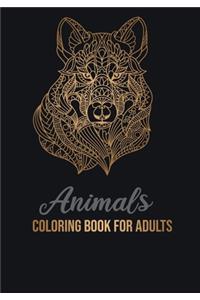 Animals Coloring Book for Adult