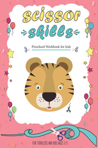 Scissor Skills Preschool Workbook for Kids