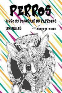 Libro de colorear de patrones - Menos de 10 euro - Animales - Perros