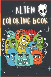 Alien Coloring Book