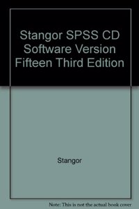 Stangor SPSS CD Software Version Fifteen Third Edition