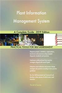 Plant Information Management System A Complete Guide - 2019 Edition