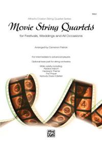 Movie String Quartets for Festivals, Weddings, and All Occasions